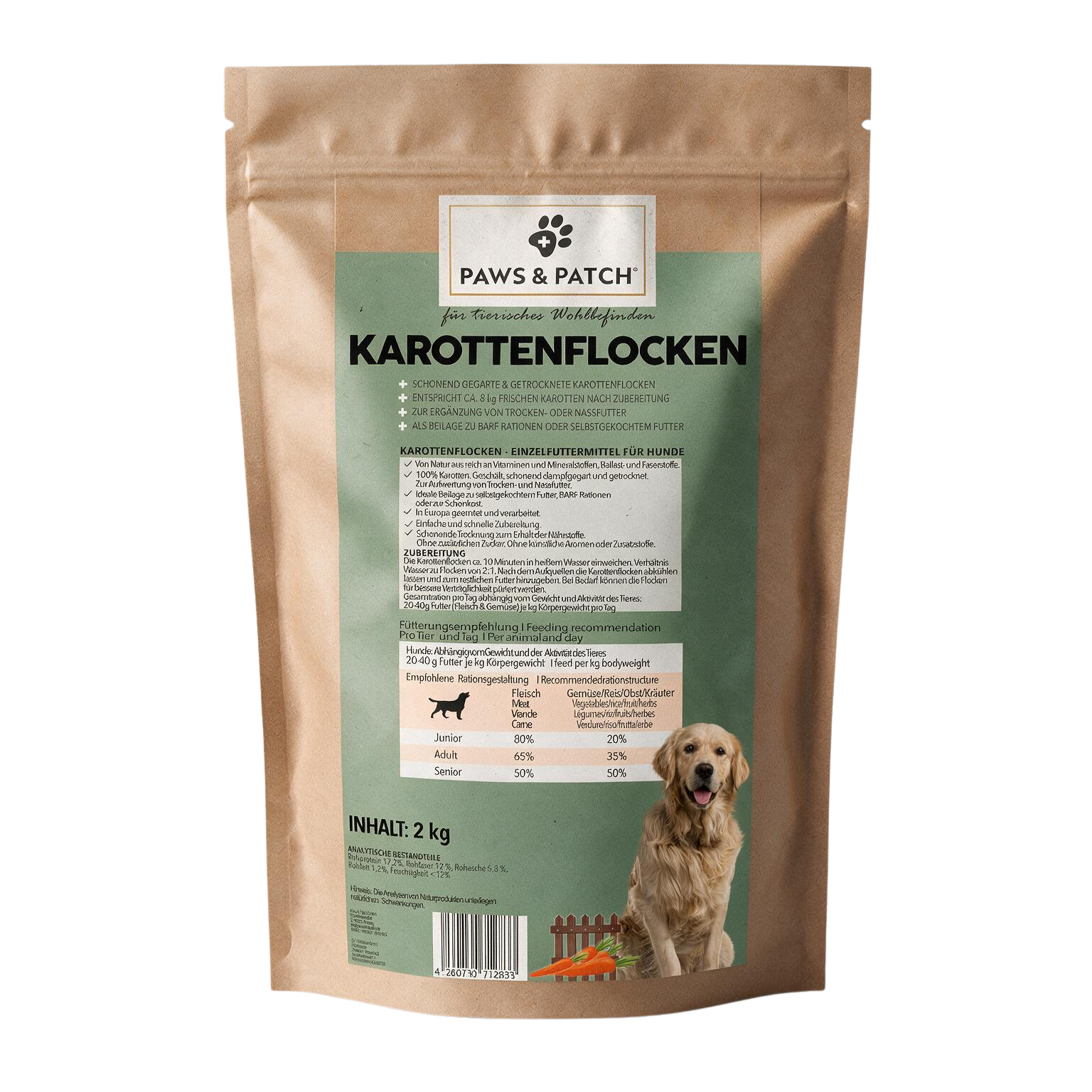 Karottenflocken 2kg